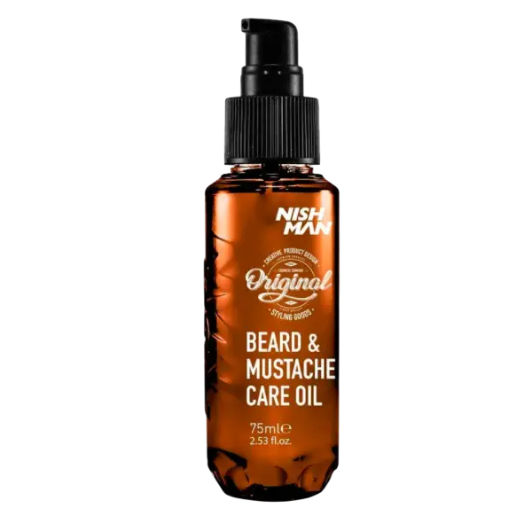 Масло для догляду за бородою та вусами Nishman Beard & Mustache Care Oil 75 мл