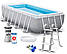 Каркасний басейн Intex 26790, 400*200*122 см, сходи, насос (2006 л/ч), фото 3