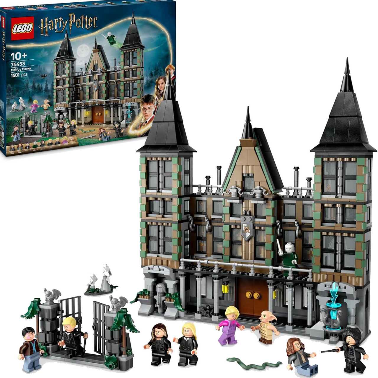 Конструктор Лего Гаррі Поттер Замок Маєток Малфоїв Будинок Lego Harry Potter 76453 Конструктор Лего Гаррі Поттер Замок Маєток Малфоїв Будинок Lego Harry Potter 76453