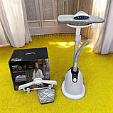 Відпарювач вертикальний Zepline 3000 Вт з баком для води на 3 л і прасувальною дошкою, фото 6