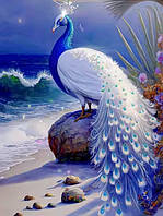 Діамантова мозаїка 30 Х 40 набір Картина стразами. Викладка за номерами. Кришталики квадратні.