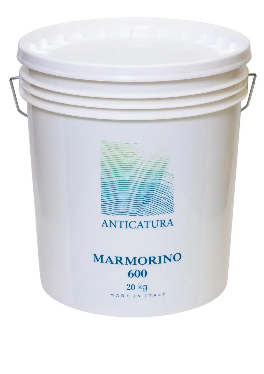 Готова вапняна штукатурка марморин ANTICATURA MARMORINO 600 AQUA 20 кг