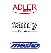 Продукція європейських брендів ADLER, CAMRY, MESKO