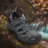 Сандалі захисні чоловічі, спецвзуття робоче чоловіче повсякденне, босоніжки шкіряні без метал підноска, польша, фото 4