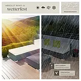 Набір меблів із техноротангу для відпочинку Paris сірого кольору, фото 4