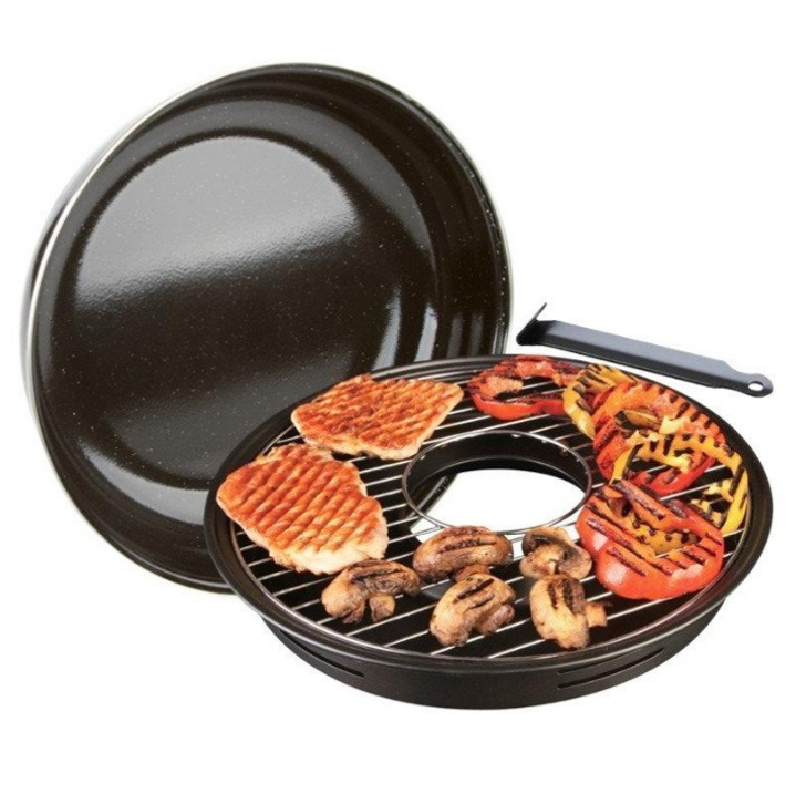 Сковорода гриль газ Edenberg 33 см для стейків барбекю, фото 1