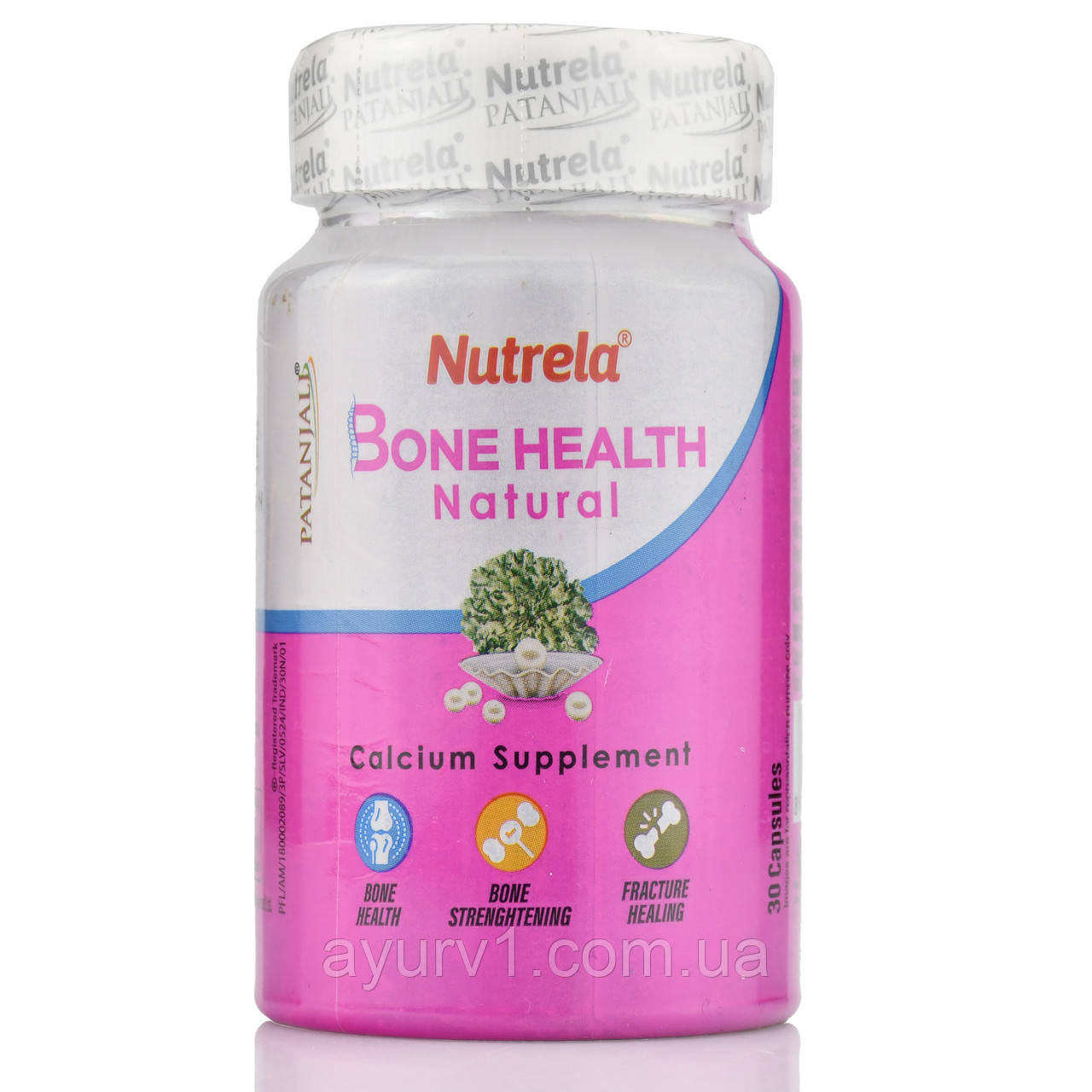 Nutrela, Bone health Natural, Calcium Supplement, 30tab