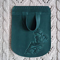 Клапан для рюкзака "Фея". Колір Морська хвиля