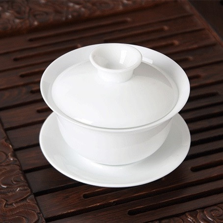 Гайвань порцелянова Біла 130 мл. для чаю