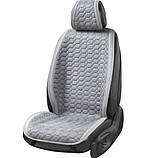 Накидки на сидіння велюр Сірі Повний комплект Beltex Monte Carlo, фото 2