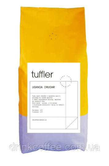 Кава Uganda Drugar Tuffler зерно 1 кг