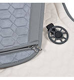 Накидки на сидіння велюр Сірі Повний комплект Beltex Monte Carlo, фото 4