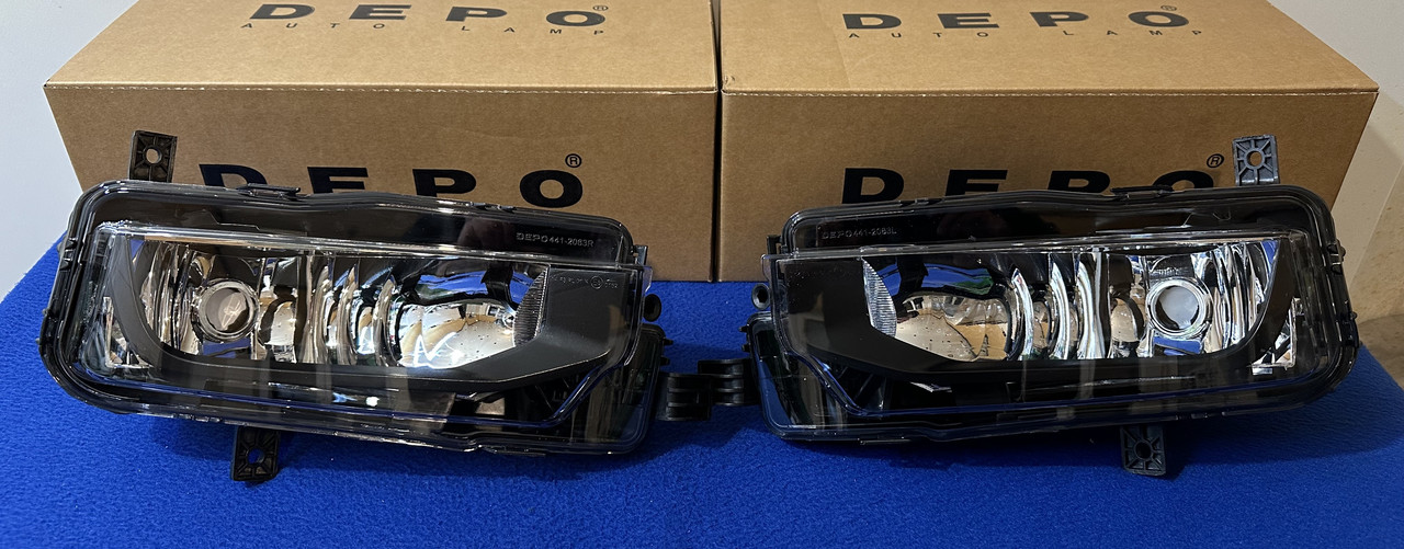 Протитуманні фари Depo volkswagen transporter t6 15-19, фото 1
