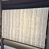 Шпалери вінілові на флізеліновій основі 10.05 × 1.06 м 306-01, бежеві для вітальні, спальні, коридору, передпокою, фото 3