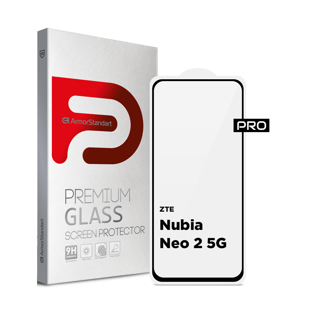 Захисне скло ArmorStandart Pro для ZTE Nubia Neo 2 5G Black (ARM78903)