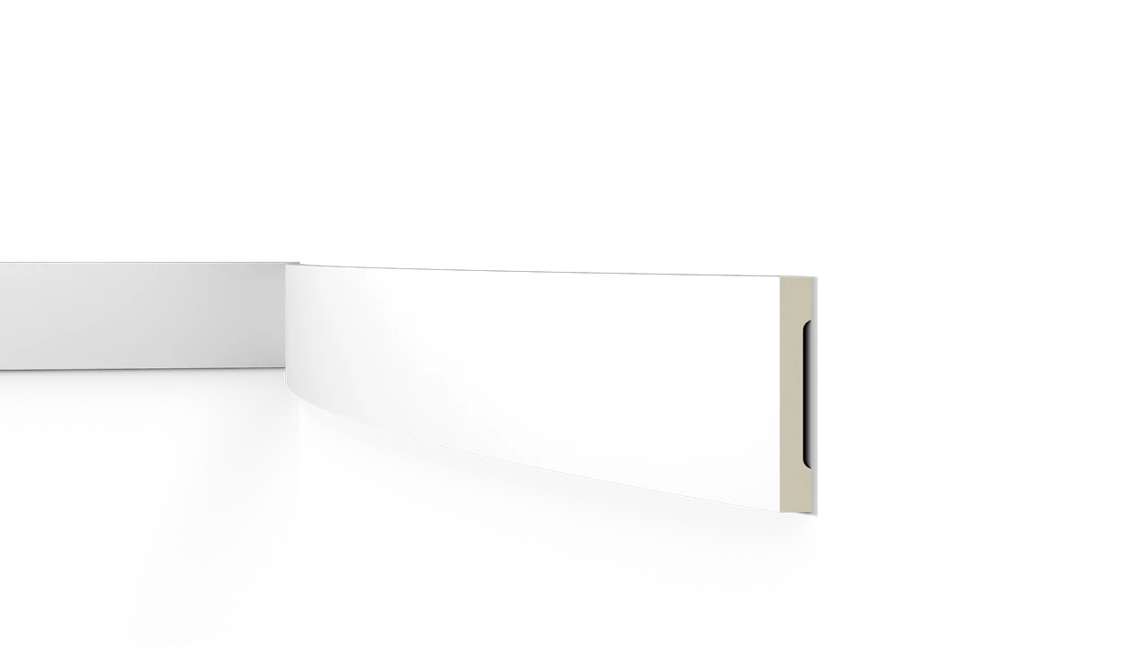 Плінтус підлоговий гнучкий Wallstyl FD2SFlex (11х1,5)см, довжина 2м