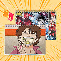 Зошит А5 48 арк. на пружині у клітинку 60 гр.м² Beelzebub / Вельзевул 003