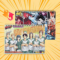 Зошит А5 48 арк. на пружині у клітинку 60 гр.м² Beelzebub / Вельзевул 004