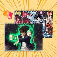 Зошит А5 48 арк. на пружині у клітинку 60 гр.м² Beelzebub / Вельзевул 006