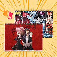 Зошит А5 48 арк. на пружині у клітинку 60 гр.м² Beelzebub / Вельзевул 010