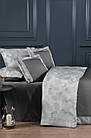 Постільна білизна La Romano Silk Satin 200×220 см Rivano Steelgrey, фото 3