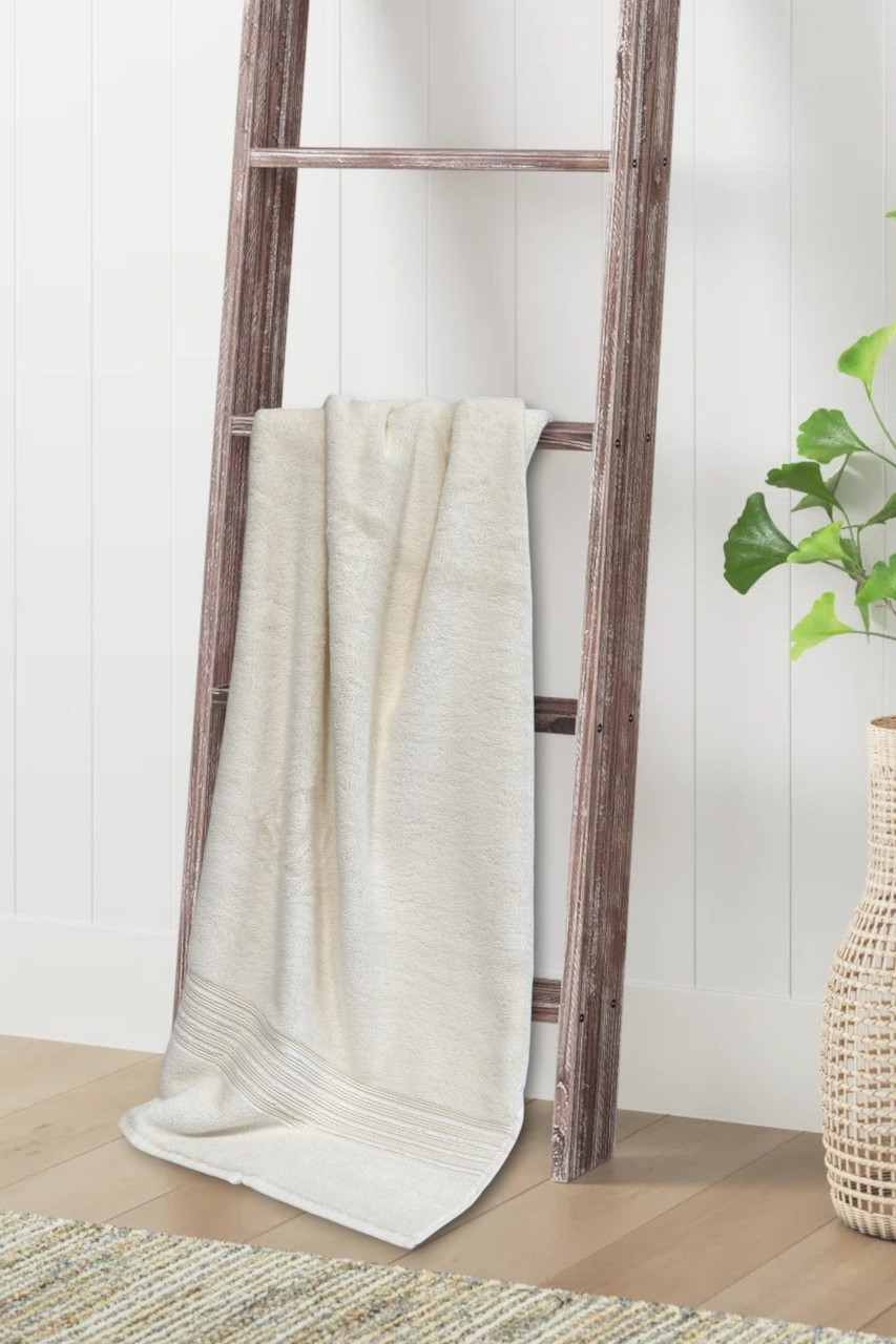 Рушник махровий SВ-7 Kayra 70х140 см. кремовий, фото 1