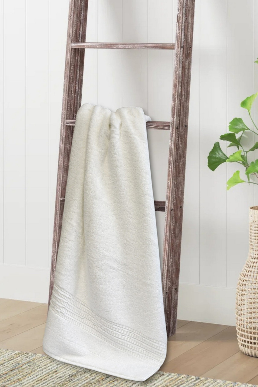 Рушник махровий SВ-7 Kayra 70х140 см. білий, фото 1