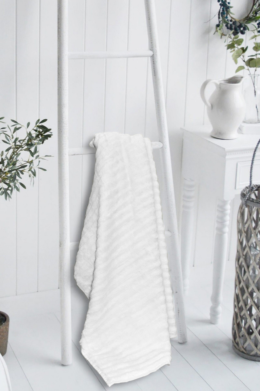 Рушник махровий ST-2 Kayra 70х140 см. білий, фото 1