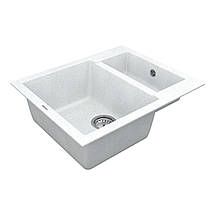 Гранітна мийка для кухні Platinum 7850W TOSKANA матова Мікс, фото 4