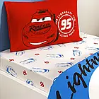 Постільна білизна TAC Disney 160×220 см Cars Mcqueen, фото 3