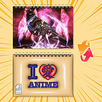 Блокнот на пружині в клітинку 48 арк. Beelzebub / Вельзевул