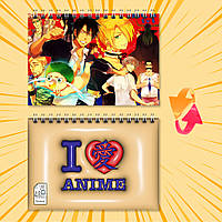 Блокнот на пружині в клітинку 48 арк. Beelzebub / Вельзевул 005