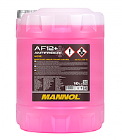 Антифриз Mannol Antifreeze AF12+ -40  C червоний 10 л  4012
