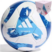 М'яч футбольний Adidas TIRO LGE TB білий, синій Уні 5