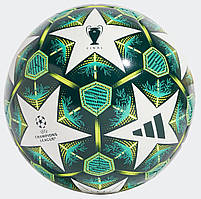 М'яч футбольний Adidas UCL TRN білий, зелений Уні 5