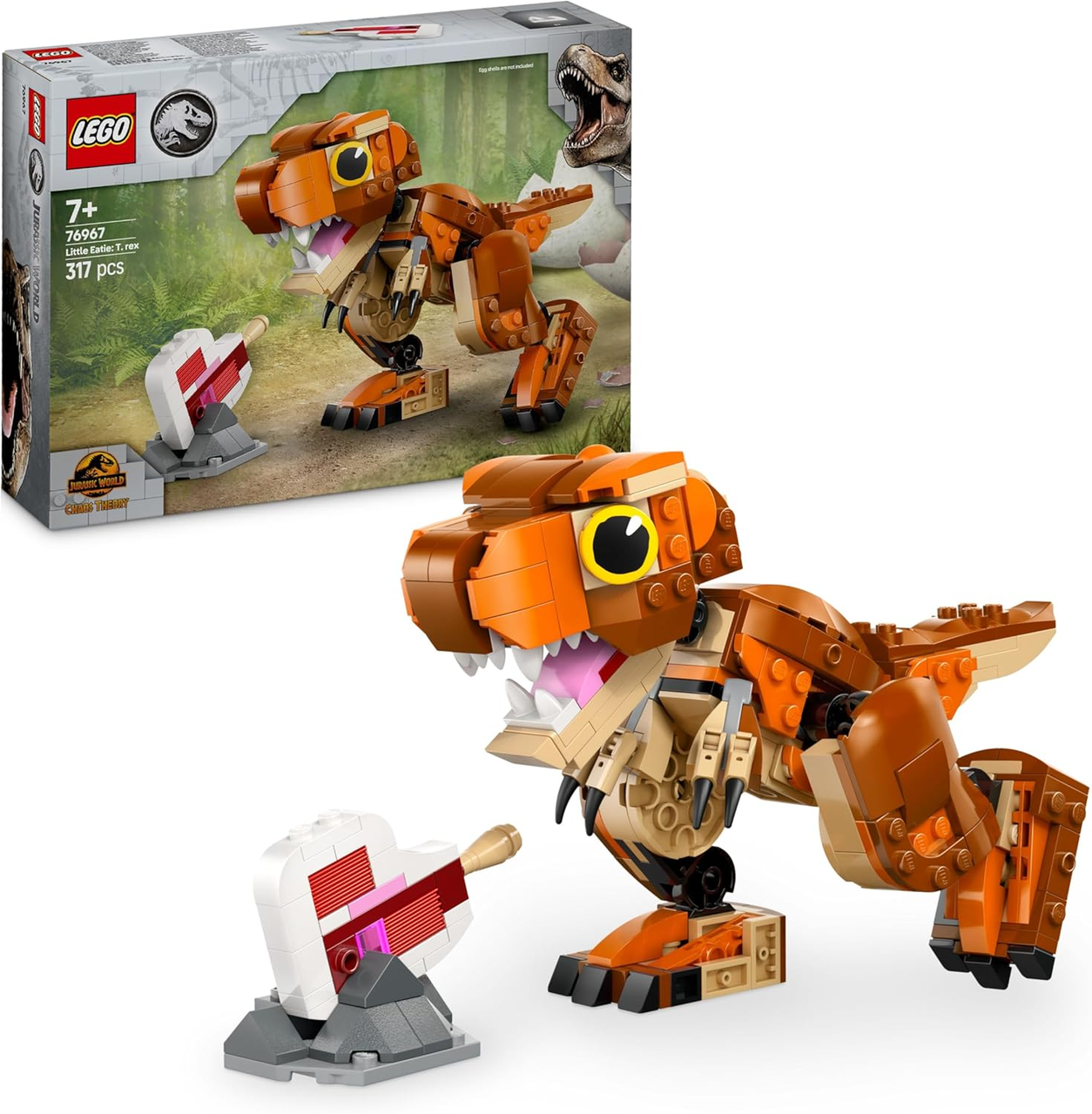 Конструктор Лего Джурасик Ворлд Малая Жорка тираннозавр Lego Jurassic World 76967