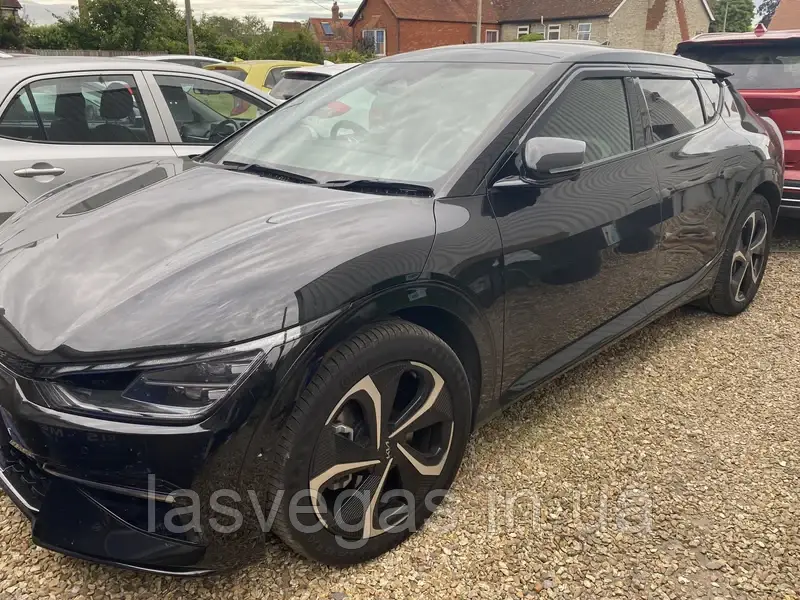 Дефлектори вікон (вітровики) KIA EV6 2021-2025 ( 6шт./Auto Clover/Корея), фото 1