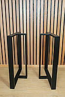 Опора для столу з металу 600×200mm, H=730mm (Профільна траба 60х20)