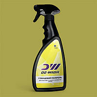 Поліроль для пластику та вінілу глянцевий De-Wash ваніль, 0.5 л