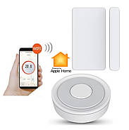 ZigBee датчик відкриття для Apple HomeKit з хабом від 1DAL | Датчик DS05B2 + Шлюз ZW05B0, фото 10