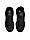 Чоловічі кросівки замша текстиль Nike Zoom Venture All Black, кеди Найк замшеві текстиль чорні. Чоловіче взуття, фото 8