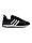Чоловічі кросівки замша текстиль Adidas POD-S Black White, кеди Адідас замшеві текстильні. Чоловіче взуття, фото 6