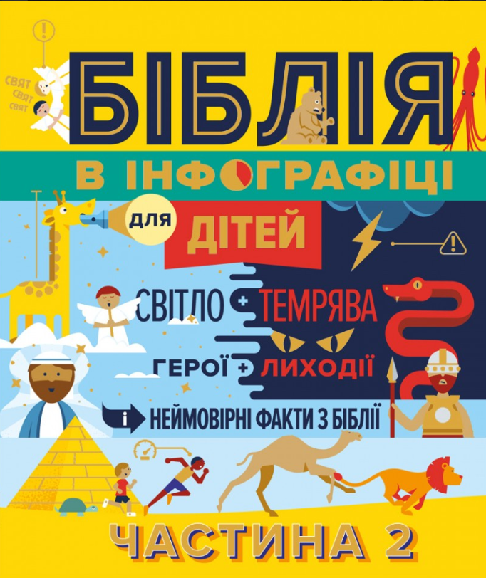 Біблія в інфографіці для дітей. Частина 2