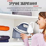Праска Tefal Express Optimal SV4110E0 ( білий з синім ) DS, фото 5