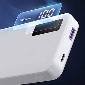Павербанк Ugreen Powerbank (PB311) на 10000 мАгод і потужністю 22,5 Вт, White