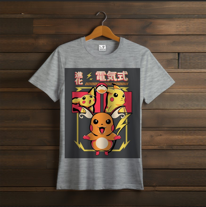 Футболка унісекс з принтом "Pokemon, Покемон, гра, аніме, персонажі 2"
