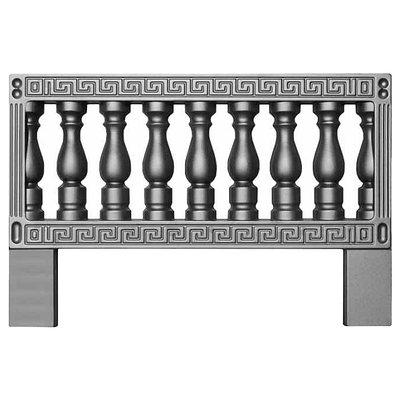 Форма для огорожі №9 Розміри: 1000х650х40 мм; форми для огорож з АБС пластику