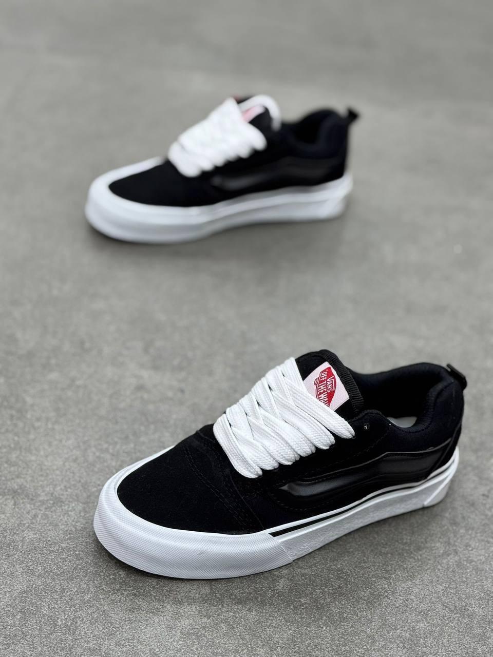Універсальні кеди замшеві Vans Knu Skool Black (KNU_0103)