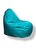 Безкаркасне крісло груша-диван Бирюзовый, фото 3