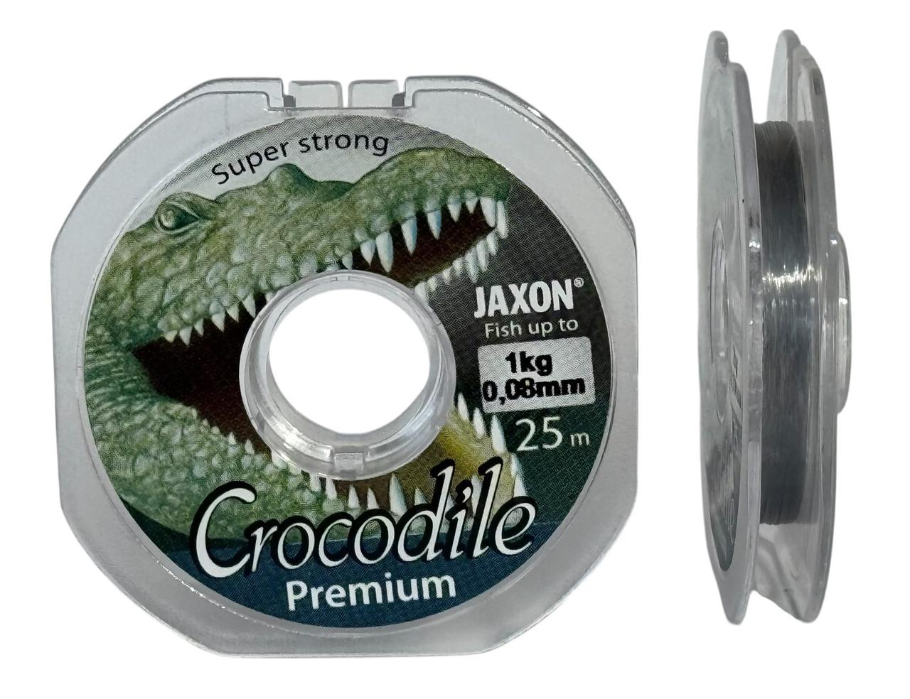 Волосінь Jaxon Crocodile Premium 0.08mm 1kg